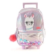 Mochila Kooshi Lentejuelas Llama Confeti Carro 17 Pulgadas