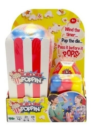Juego De Mesa Popcorn Poppin' Mas De 2 Jugadores Wabro