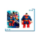 Muñeco Antiestrés Wabro Monster Flex Dc Superman Estirable