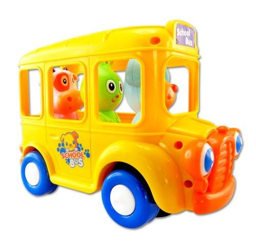 Bus Colectivo Escolar Con Movimiento Luz Y Sonido Bebe