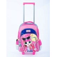 Mochila Lol Omg Surprise Con Carrito + Cartuchera De Regalo!