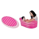 Bañera Inflable Baby Tub Bestway Azul/rosa 79 X 51 X 33cm