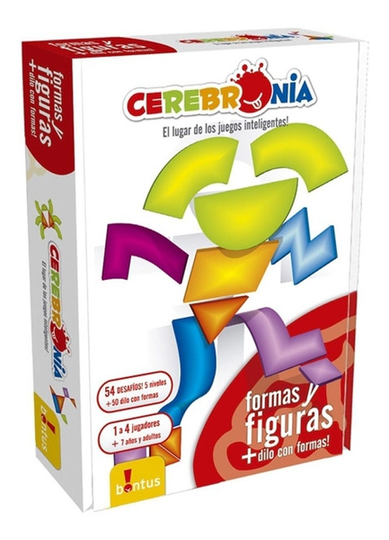 Juego Formas Y Figuras Cerebronia Original Bontus