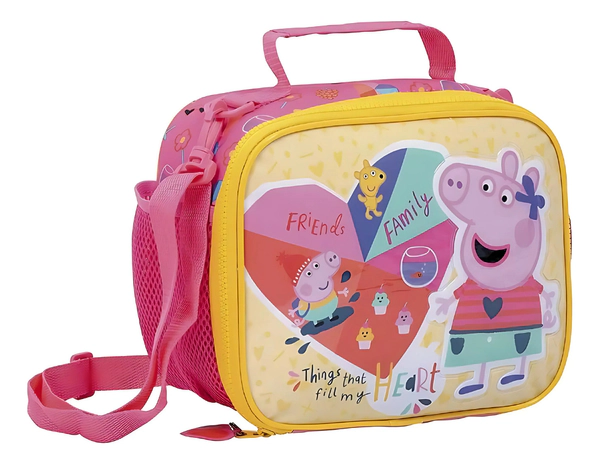 Lunchera Termica Escolar Infantil Peppa Pig Surtido Wabro