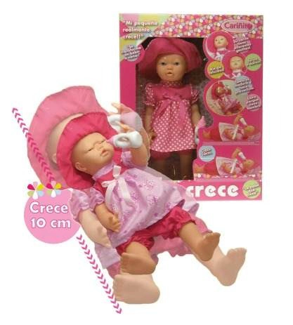Baby Crece 10 Cm Con Sonidos Cariñito Original