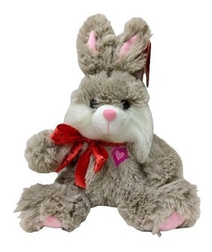 Peluche Suave Conejita Sentada Orejas Paradas 20cm