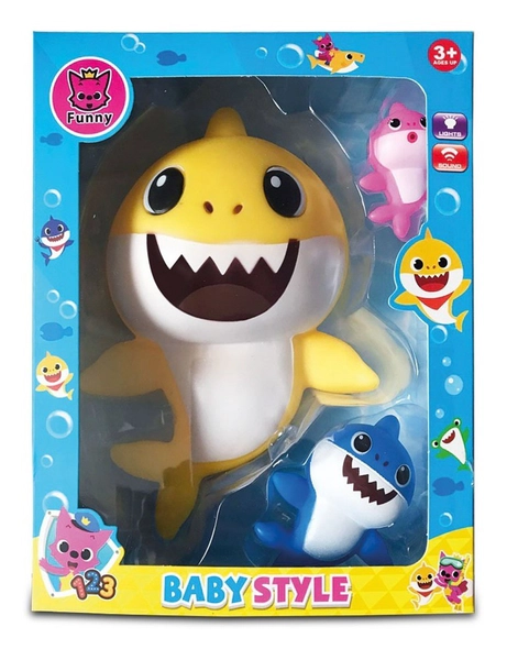 Baby Style Shark Con Accesorios Luz Y Sonido