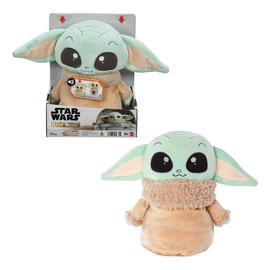 Peluche Baby Yoda Grogu Interactivo Star Wars Con Sonidos