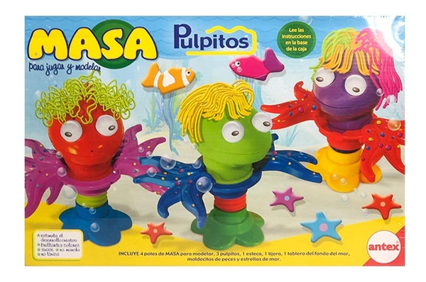 Masas Para Moldear Pulpitos Divertite Creando