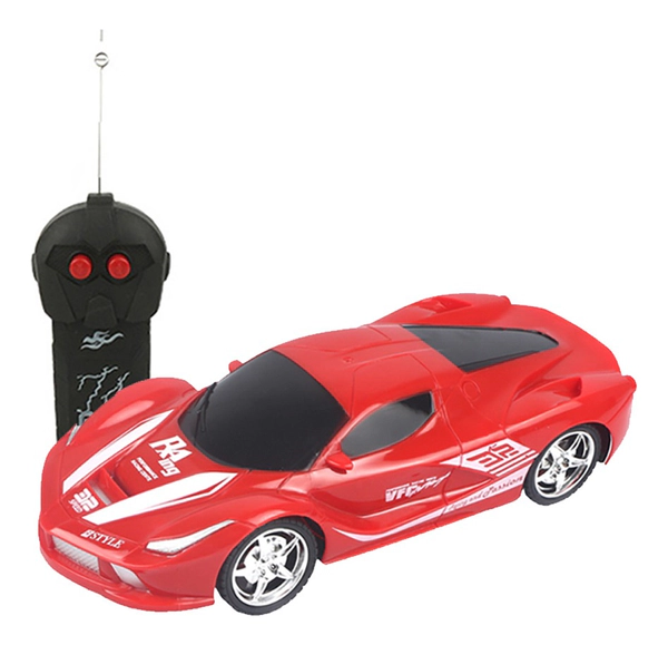 Auto De Carrera Deportivo A Radio Control Escala 1:16