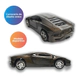 Auto Carrera 4 Canales Radio Control Diseño Urbano Marron