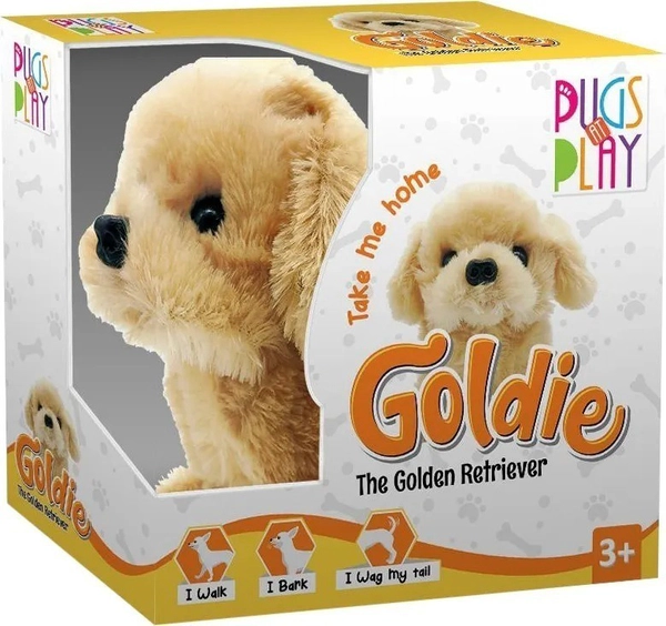 Peluche Interactivo Pugs At Play Goldie Golen