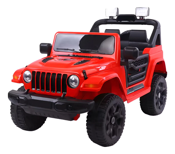 Auto Jeep A Batería 12v Control Remoto Luz Música Y Mp3