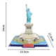 Puzzle 3d De La Estatua De La Libertad Juego De Mesa