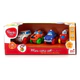 Set De Mini Autitos Con Forma De Animalitos Benic Baby Orig.