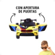 Auto A Batería De Carrera 6v Control Padres Luces Sonido AMARILLO