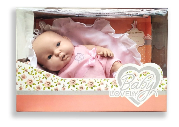 Muñeca Bebote Lovely Grande Cariñito 37cm Nena Original