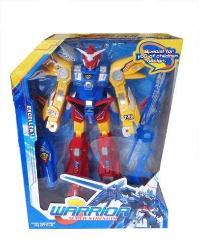 Fihgting Warrior Robot Articulado Con Pistola Juguetes Niños