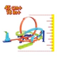 Pista De Autos Hotwheels Action Desafio Del Ciclon 45cm