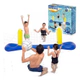 Set Juego Volleyball Sobre El Agua Red C/ Pelota Y Accesorio