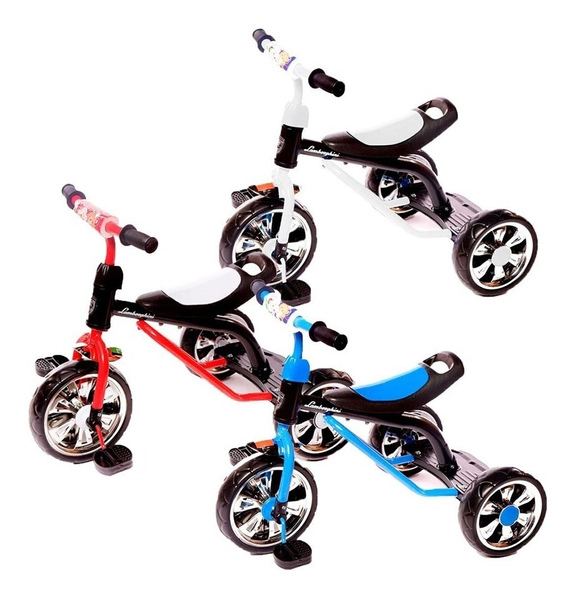 Triciclo Infantil Niños Caño Reforzado Lamborghini Original