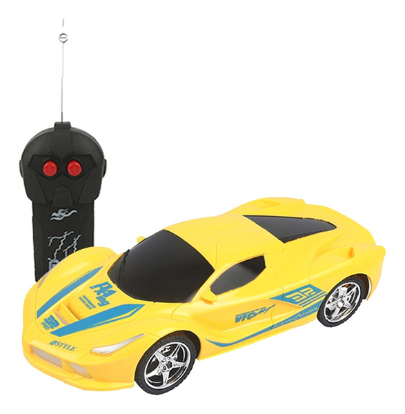Auto De Carrera Deportivo A Radio Control Escala 1:16