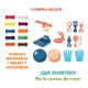 Playset Masas Moldeables Jugo De Frutas Magic Dough Con Acc