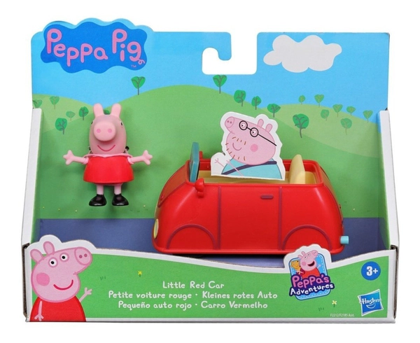 Play Set De Figura Peppa Pig Vehiculo Original Hasbro
