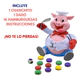 Juego De Mesa Chanchito Glotón Come Hamburguesas Tapimovil