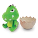 Dinosaurio Verde De Peluche C/huevo Crackin Eggs C/sonido
