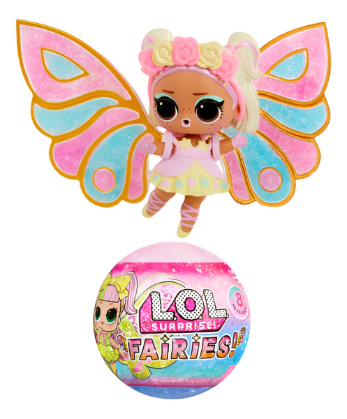 Muñeca Lol Surprise Hadas Fairies 9cm Muñecas Coleecionables