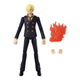 Figura Coleccionable Una Pieza Sanji Articulados 17 Cm Wabro