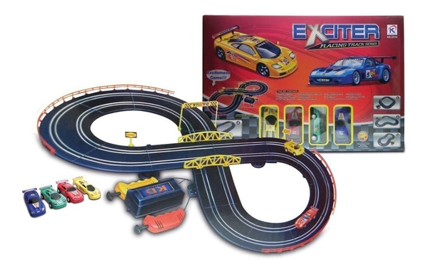 Pista De Carrera Con Autos A Control Remoto Varias Pistas