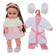 Muñeca Lovely Girl Con Set Ropa Cariñito