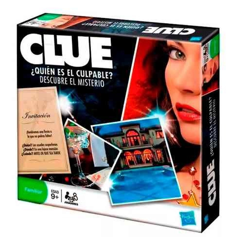 Clue Popular Quien Es El Culpable? Orig Hasbro Juego Mesa