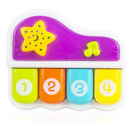 Piano Musical Con Luz Y Sonido Juguete Bebe Didáctico