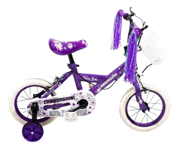 Bicicleta Infantil Rodado 12 Disney Marvel Rueditas Y Manija