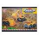 Camion De Construccion Excavadora A Friccion Grande Amarilla