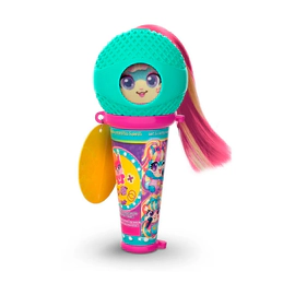 Hamstars Micro Popstar Con Pelo Real Y Accesorios