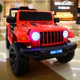 Auto Jeep A Batería 12v Control Remoto Luz Música Y Mp3