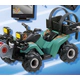 Playmobil City Action Ladron Con Quad Y Botin Original