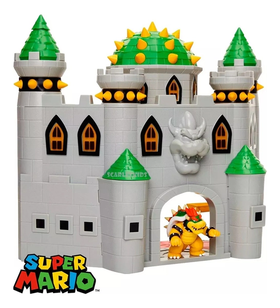Super Mario Castillo Browser Playset Wabro Original Cta