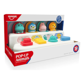Juego Didáctico Pop Up De Animales Para Bebés Seguro