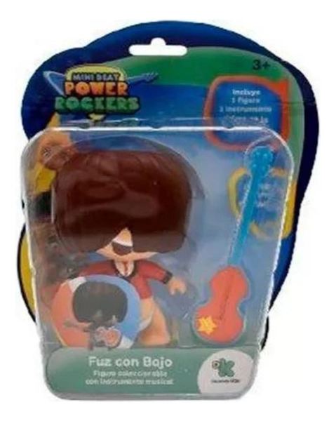 Muñeco Mini Beat Power Rockers Fuz Instrumento Next Point