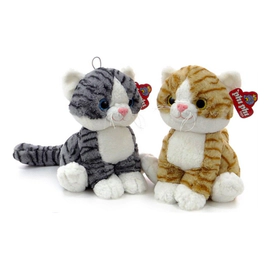 Peluche Gato Sentado Gatito De 20cm Suave Abrazo Bebe