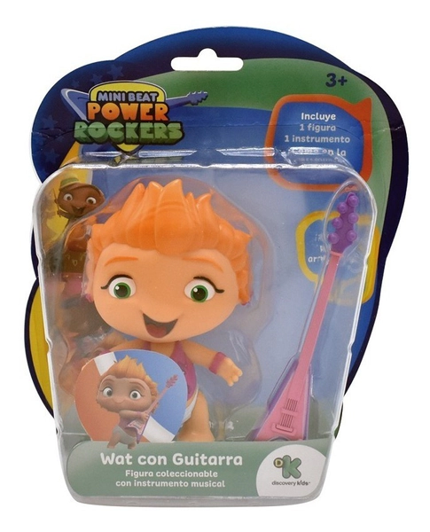 Muñeco Mini Beat Power Rockers Fuz Instrumento Next Point