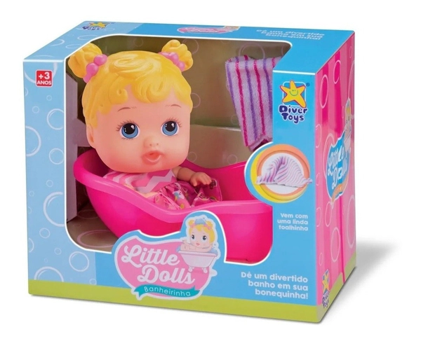 Muñeca La Hora Del Baño C/bañera Y Accsesorios