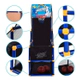Juego Basquet Kermese C/ Pelota Inflador Y Contador Tiempo