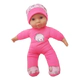 Muñeca Bebe Soft Chico Cabeza De Goma Rosa Elefante Dumbo