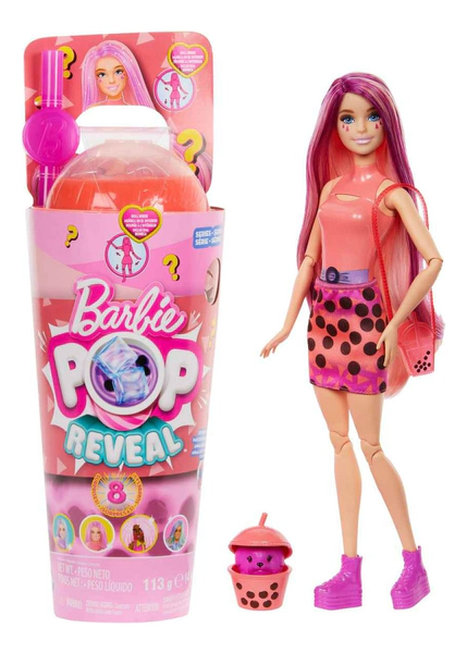Muñeca Barbie Pop Reveal Sorpresa Con Mascota Y Accesorios